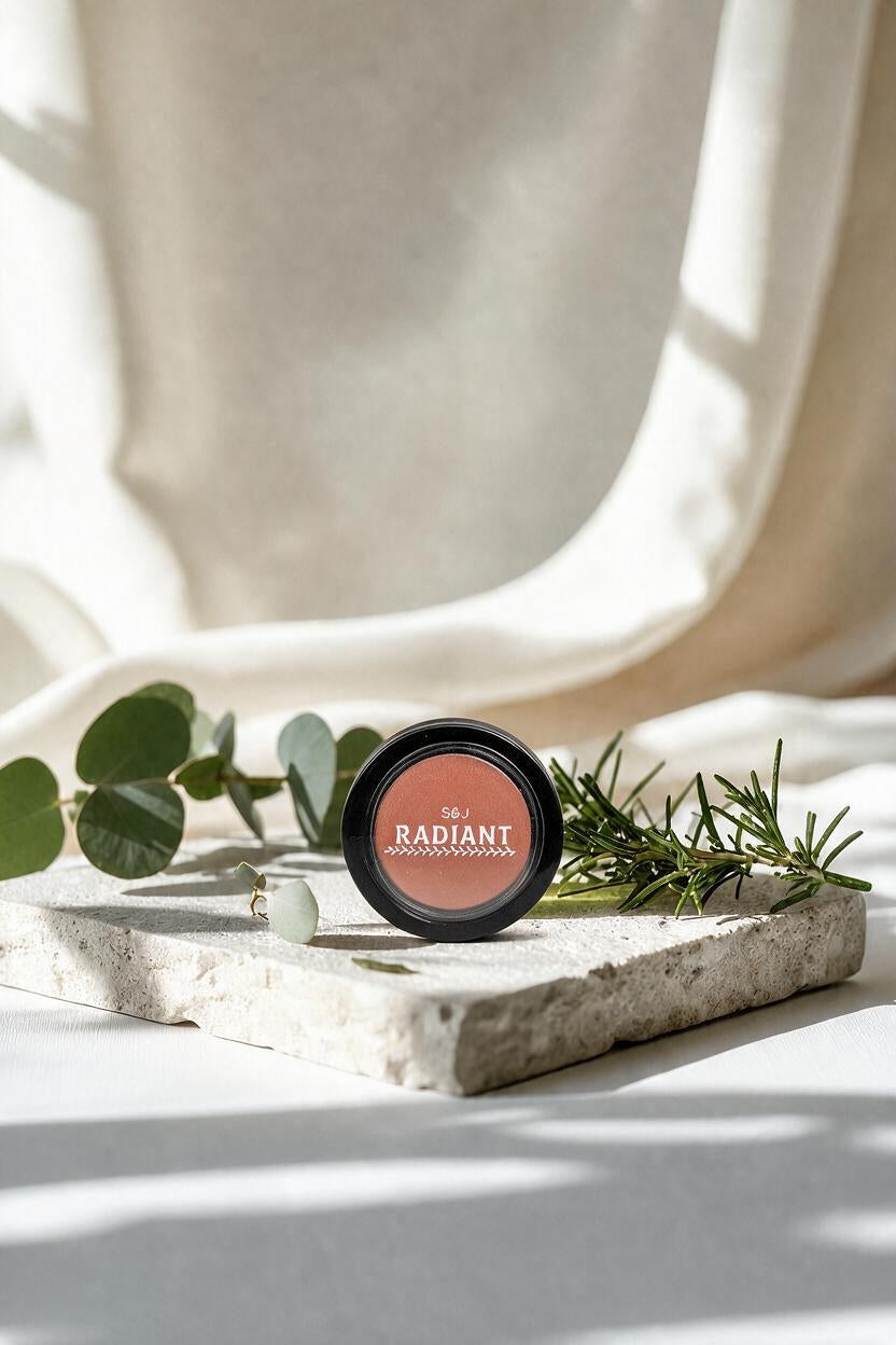 Lip and Cheek Balm (Rouge Red) - 3.5G - 2 - Radiant